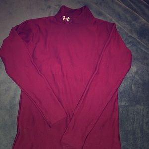 Under armour coldgear fitted mock turtleneck